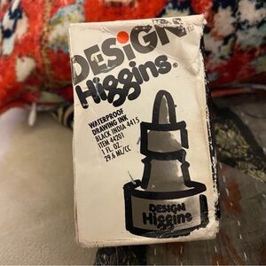 Black India Waterproof Ink